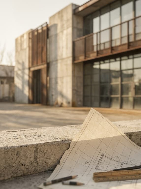 Moda Cephe — bugünün çizimi, yarının yapısı. Mimari eskiz ile gerçek cephe katmanı.